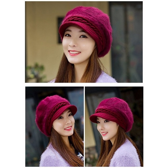 Fashion Women Wool Beret Hat - Picture 7 of 7
